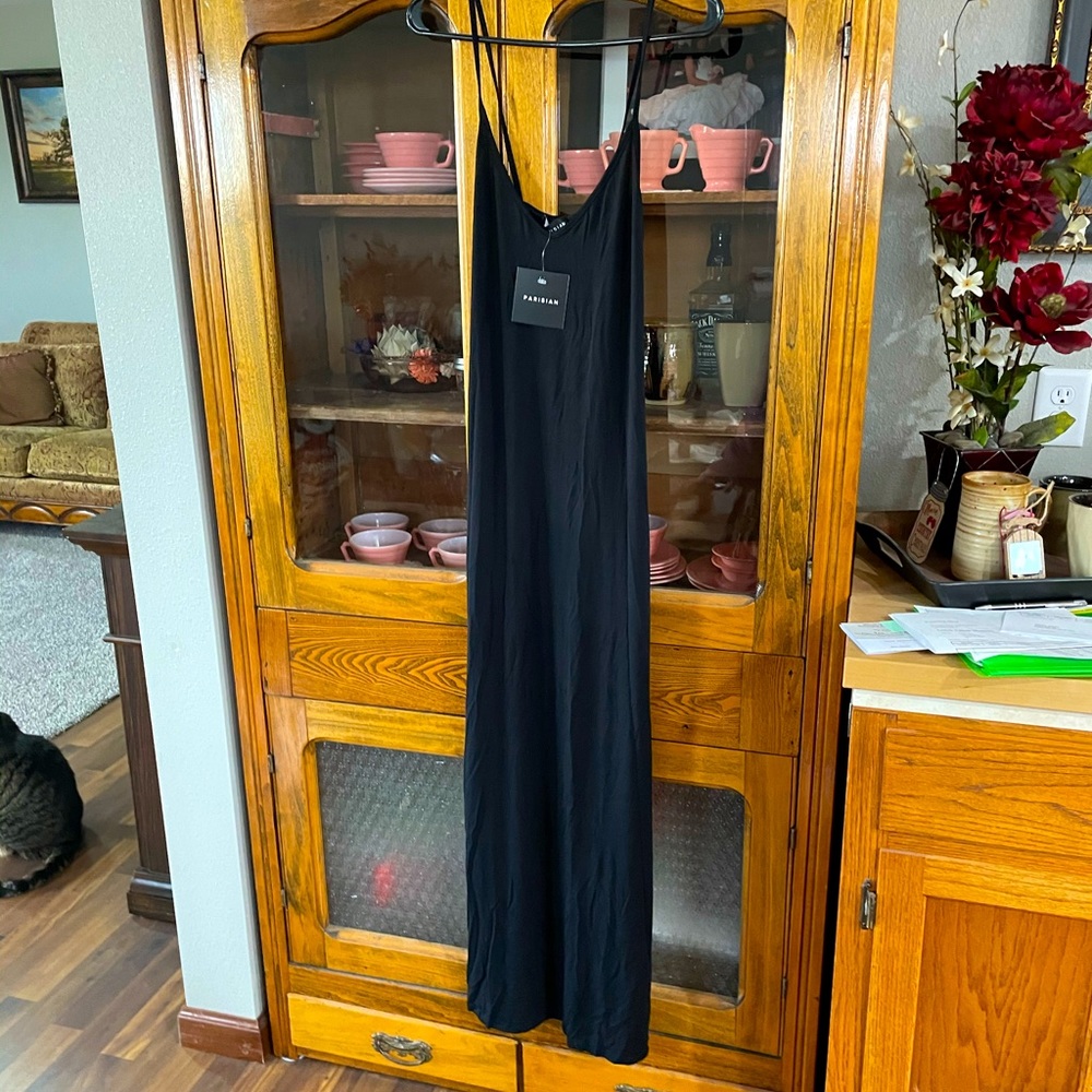 Long black dress